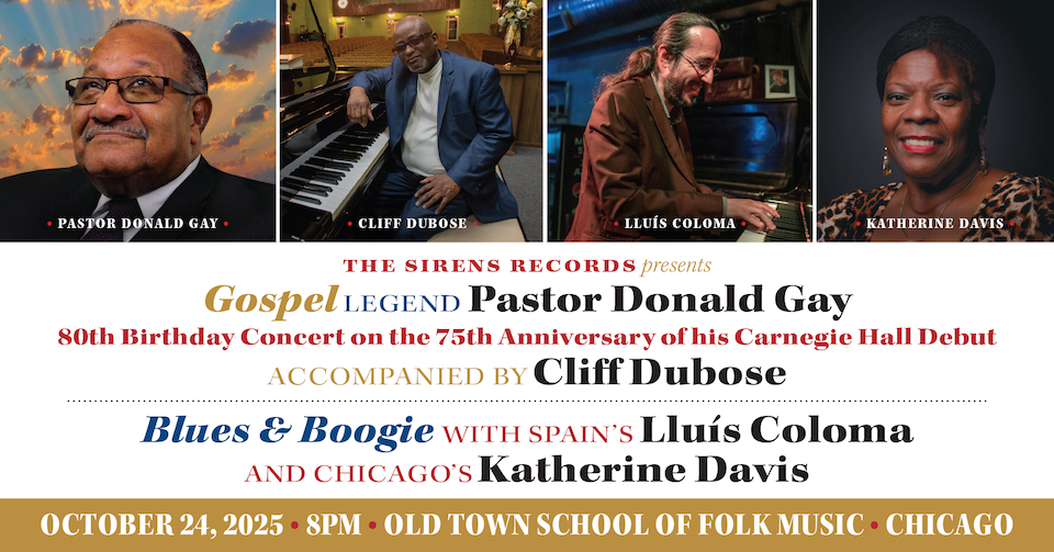 October 24, 2025 concert from The Sirens Records - front cover